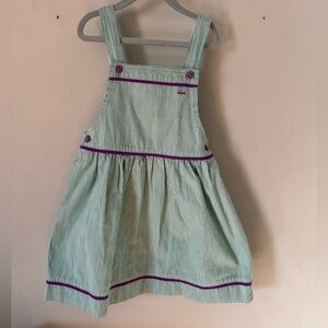 Vintage IZOD / LACOSTE jumper dress size 6